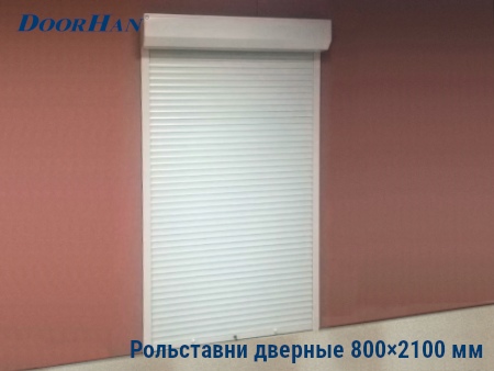 Рольставни на двери 800×2100 мм в Петрозаводске от 24302 руб.